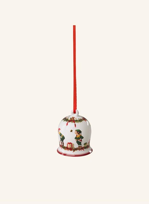 Villeroy & Boch Jahres-Glocke 2026 ANNUAL CHRISTMAS EDITION GELB / GRÜN / BLAU