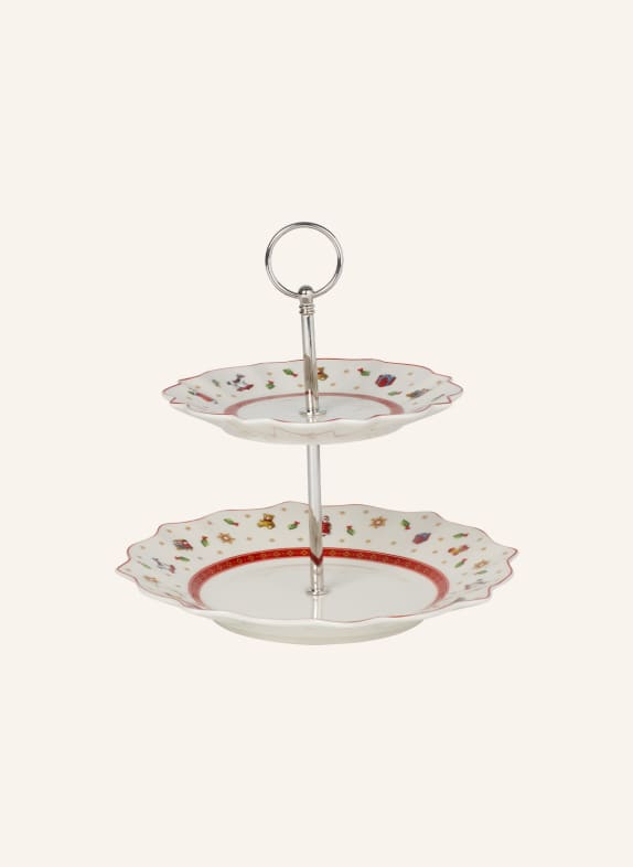 Villeroy & Boch Etagere TOY'S DELIGHT ROT/ WEISS