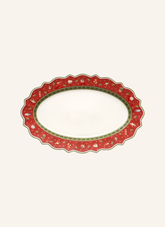 Villeroy & Boch Platte TOY'S DELIGHT ROT/ WEISS