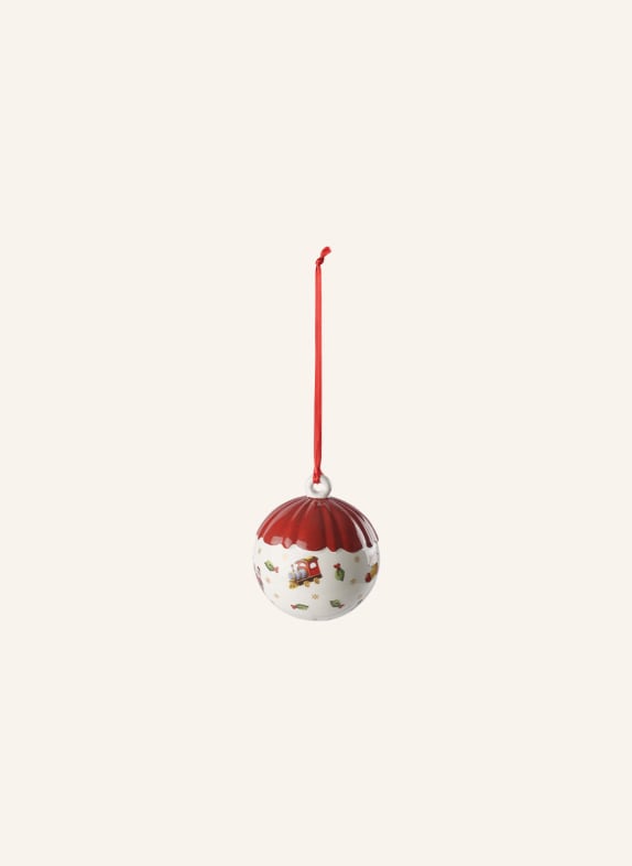 Villeroy & Boch Dekoanhänger TOY'S DELIGHT DECORATION ROT/ WEISS
