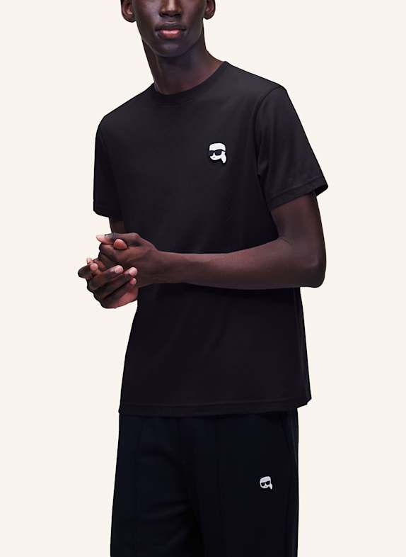 KARL LAGERFELD T-shirt SCHWARZ