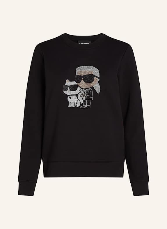 KARL LAGERFELD Sweatshirt SCHWARZ