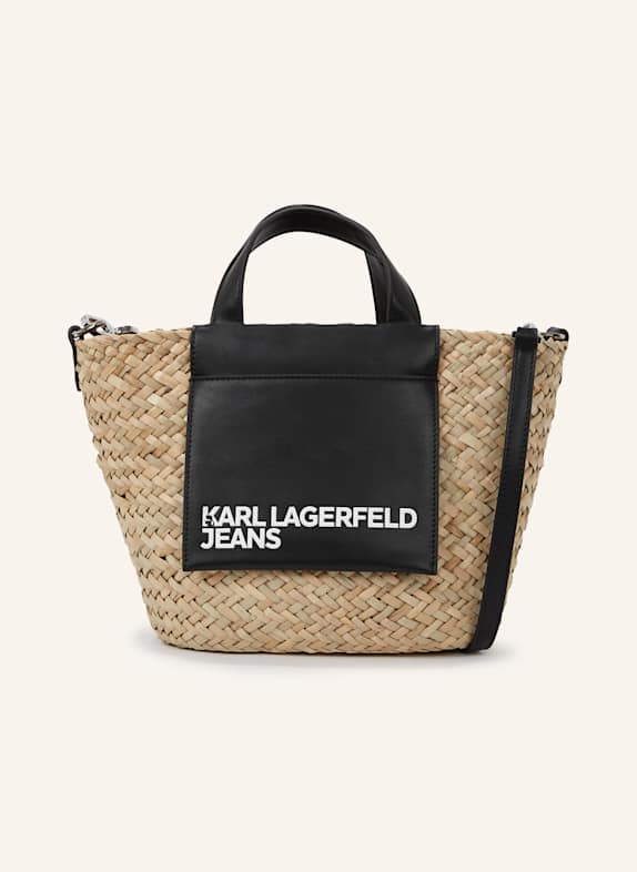 KARL LAGERFELD JEANS Umhängetasche BEIGE