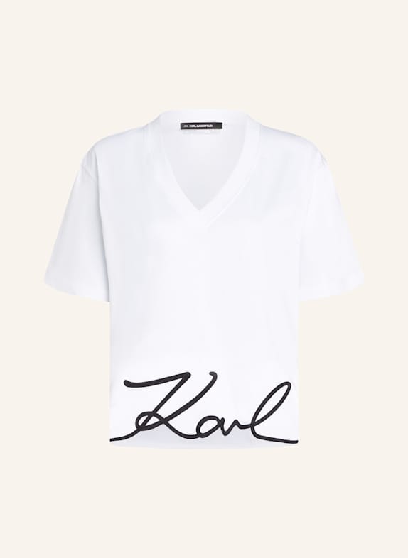 KARL LAGERFELD T-shirt WEISS