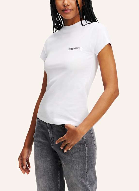 KARL LAGERFELD JEANS T-shirt WEISS