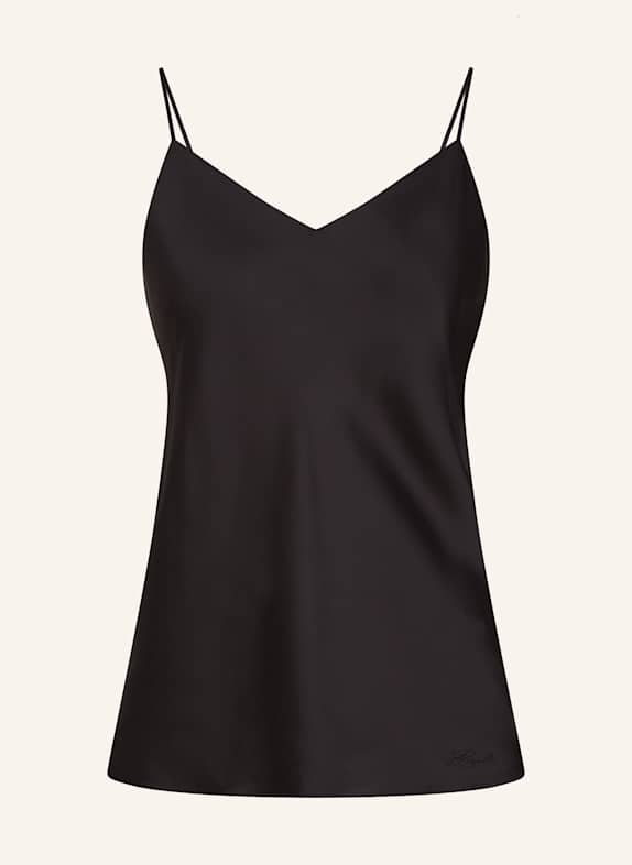 KARL LAGERFELD Top SCHWARZ
