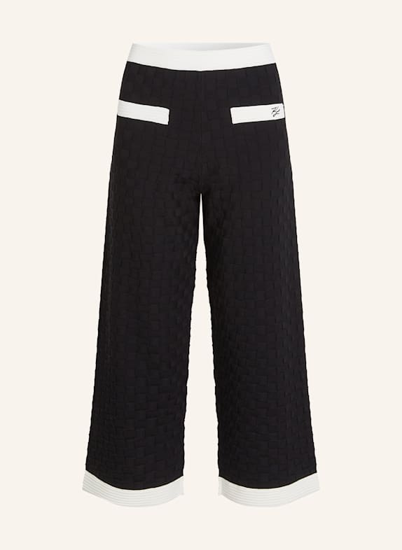 KARL LAGERFELD Hose SCHWARZ