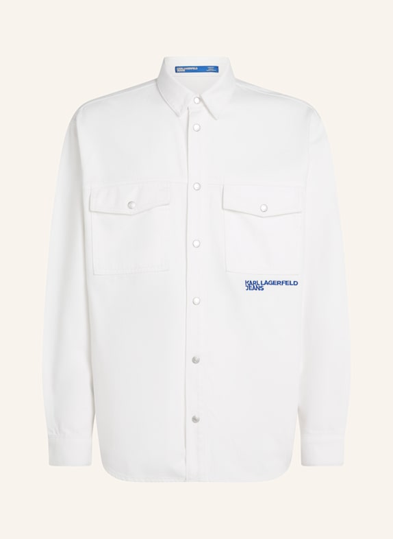 KARL LAGERFELD JEANS Hemd WEISS