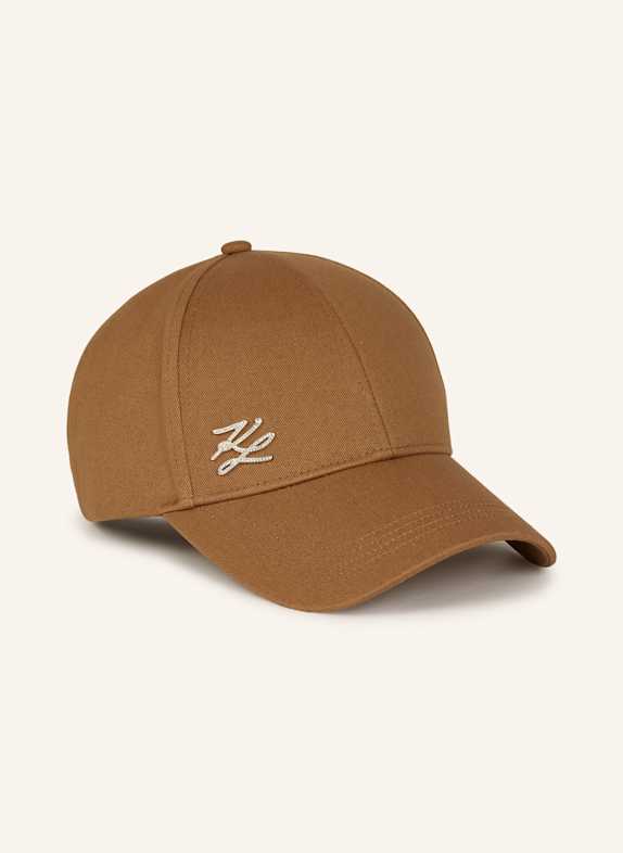 KARL LAGERFELD Cap CAMEL