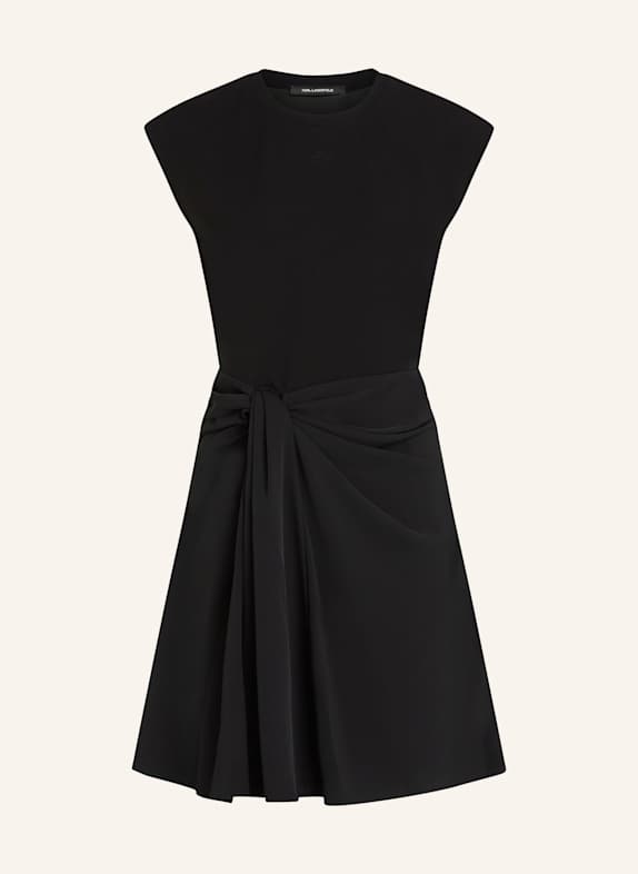 KARL LAGERFELD Kleid SCHWARZ