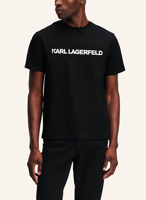 KARL LAGERFELD T-shirt SCHWARZ