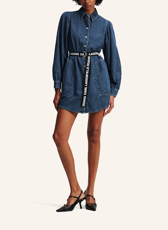 KARL LAGERFELD JEANS Kleid DUNKELBLAU