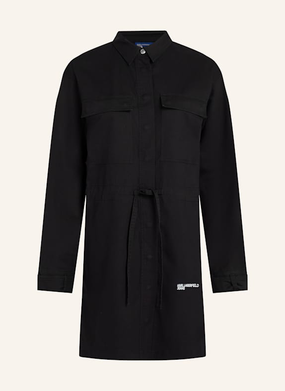 KARL LAGERFELD JEANS Kleid SCHWARZ