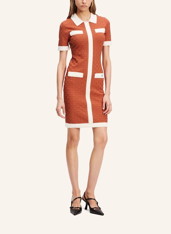 KARL LAGERFELD Kleid ORANGE