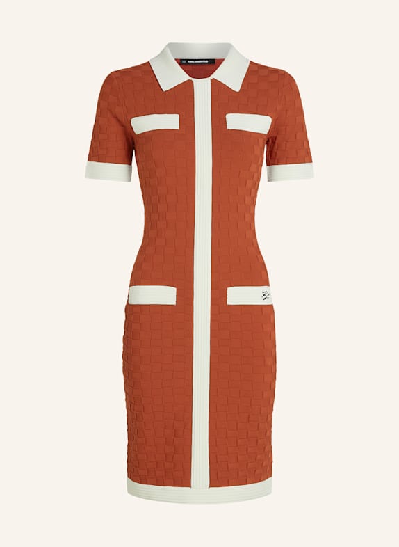 KARL LAGERFELD Kleid ORANGE