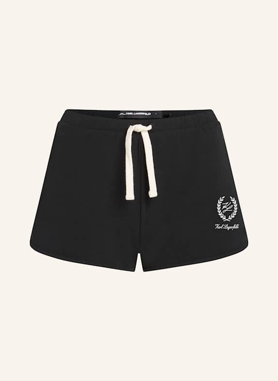 KARL LAGERFELD Shorts SCHWARZ