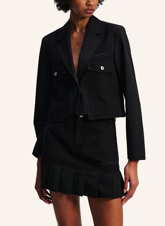 KARL LAGERFELD JEANS Jacke SCHWARZ