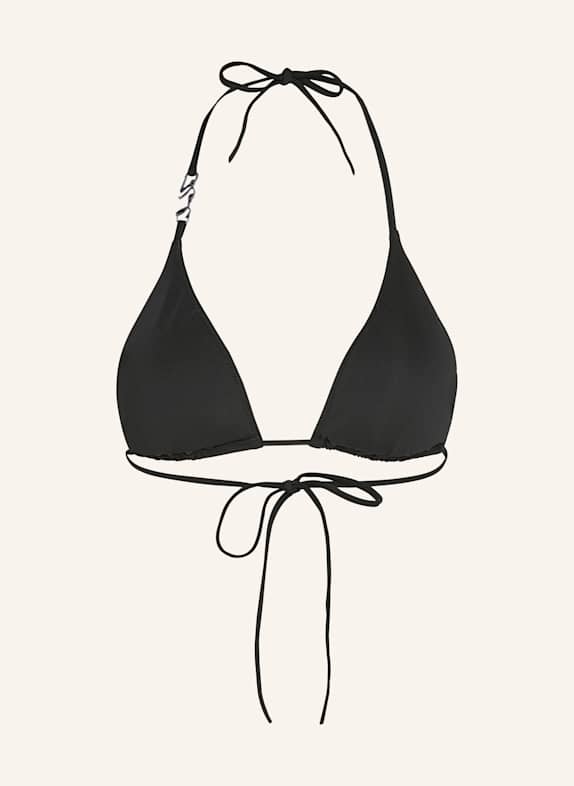 KARL LAGERFELD Bikini-Top SCHWARZ