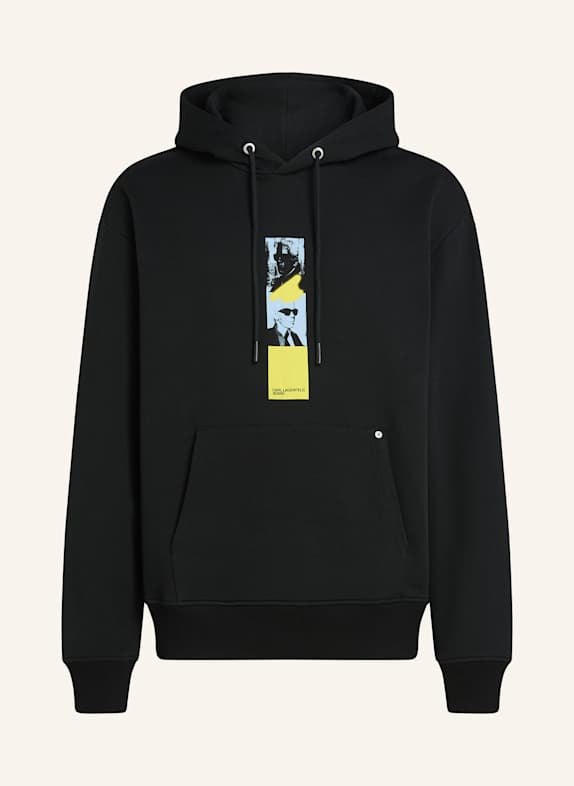 KARL LAGERFELD JEANS Hoodie SCHWARZ