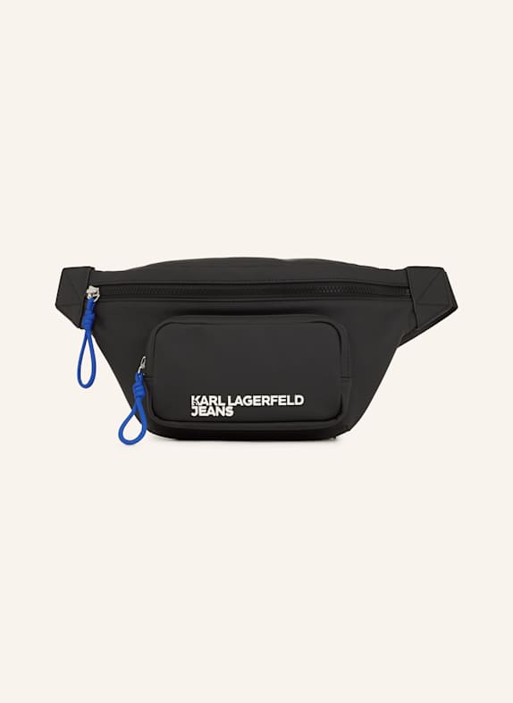 KARL LAGERFELD JEANS Gürteltasche SCHWARZ
