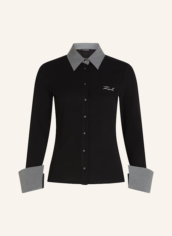 KARL LAGERFELD Top SCHWARZ