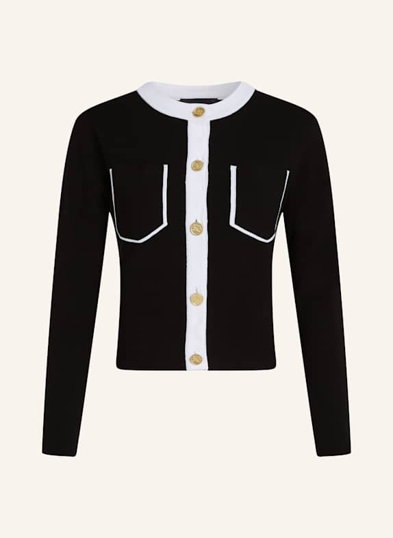 KARL LAGERFELD Top WEISS/ SCHWARZ