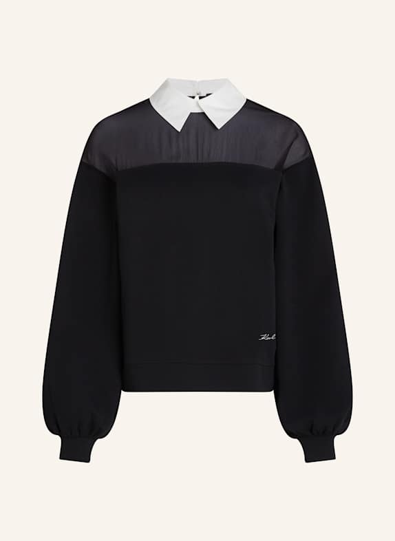KARL LAGERFELD Sweatshirt SCHWARZ