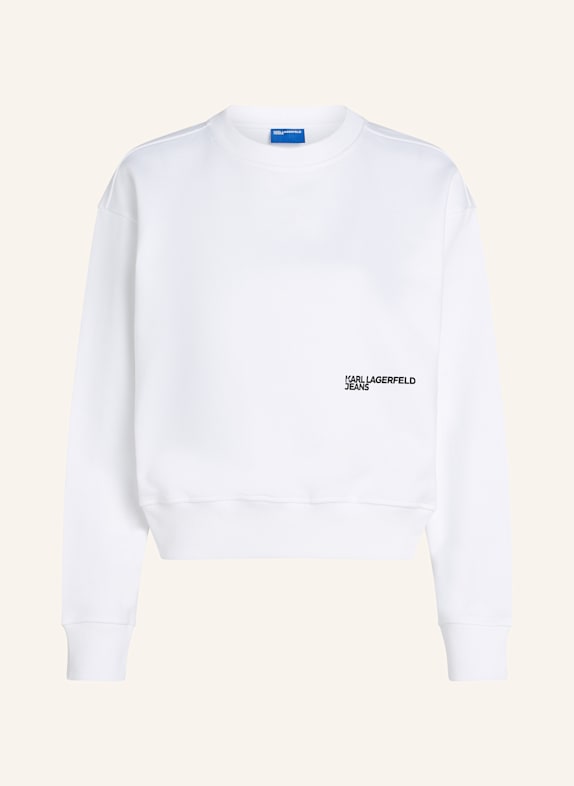 KARL LAGERFELD JEANS Sweatshirt WEISS