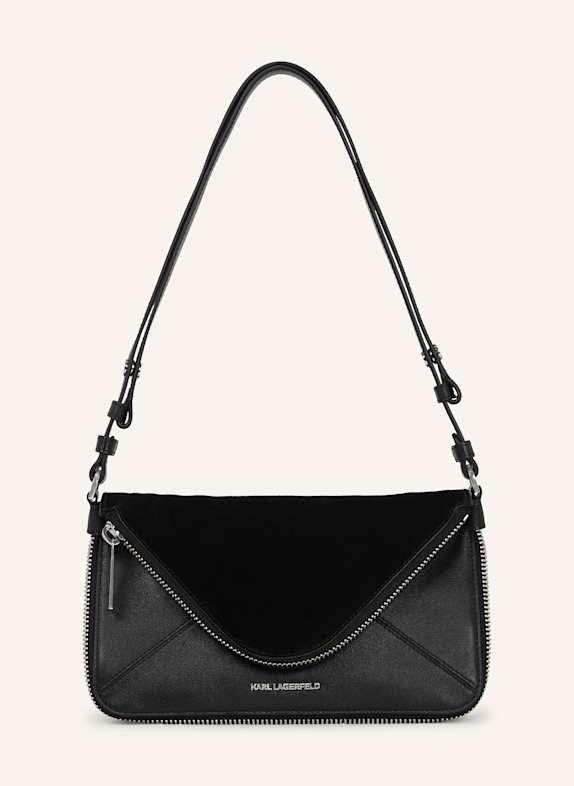 KARL LAGERFELD Schultertasche SCHWARZ