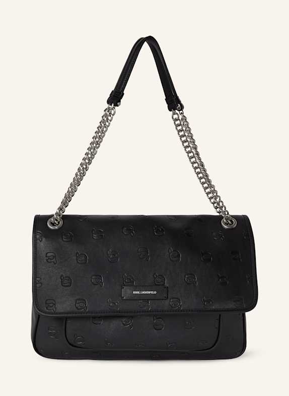 KARL LAGERFELD Schultertasche SCHWARZ
