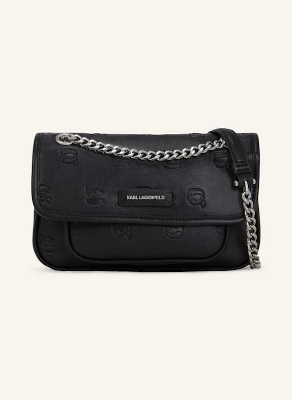 KARL LAGERFELD Schultertasche SCHWARZ