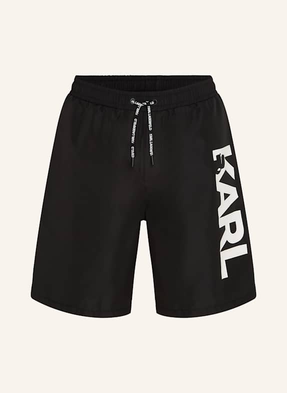KARL LAGERFELD Bikini-Hose SCHWARZ
