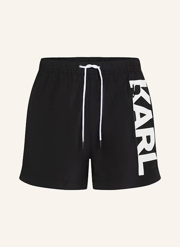 KARL LAGERFELD Bikini-Hose SCHWARZ