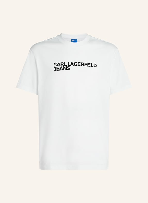 KARL LAGERFELD JEANS T-shirt WEISS