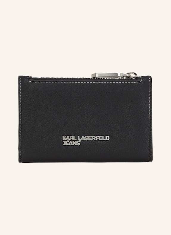KARL LAGERFELD JEANS Geldbörse SCHWARZ