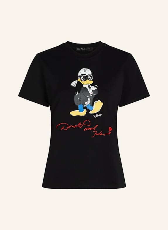 KARL LAGERFELD DISNEY X KL T-shirt SCHWARZ