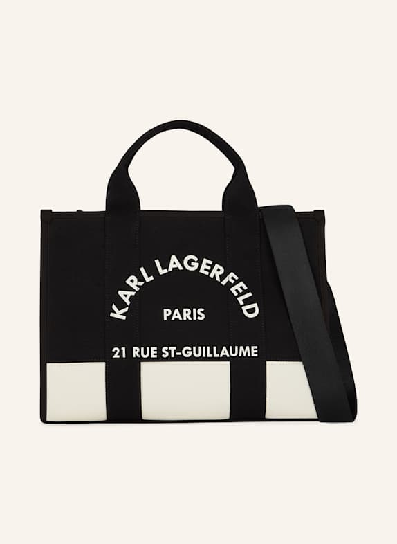 KARL LAGERFELD Shopper BEIGE/ SCHWARZ