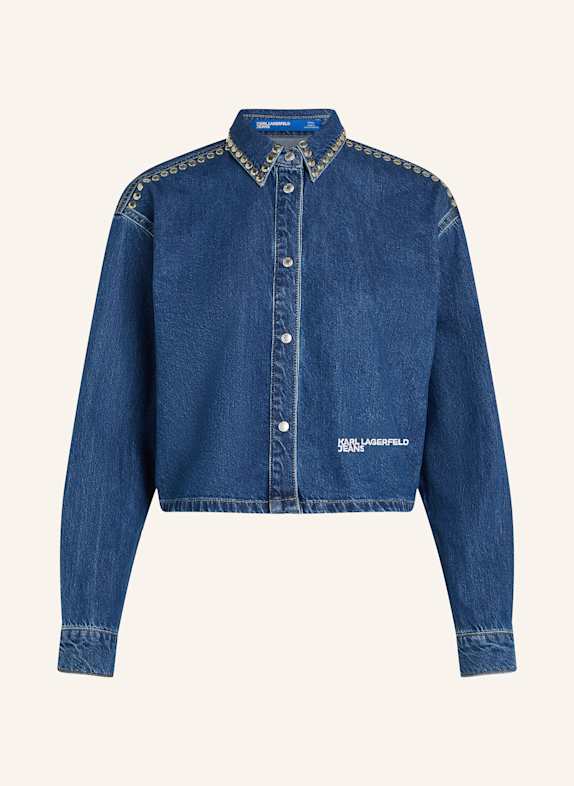 KARL LAGERFELD JEANS Bluse DUNKELBLAU