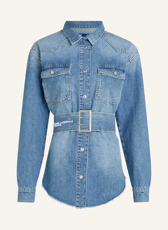 KARL LAGERFELD JEANS Bluse BLAU