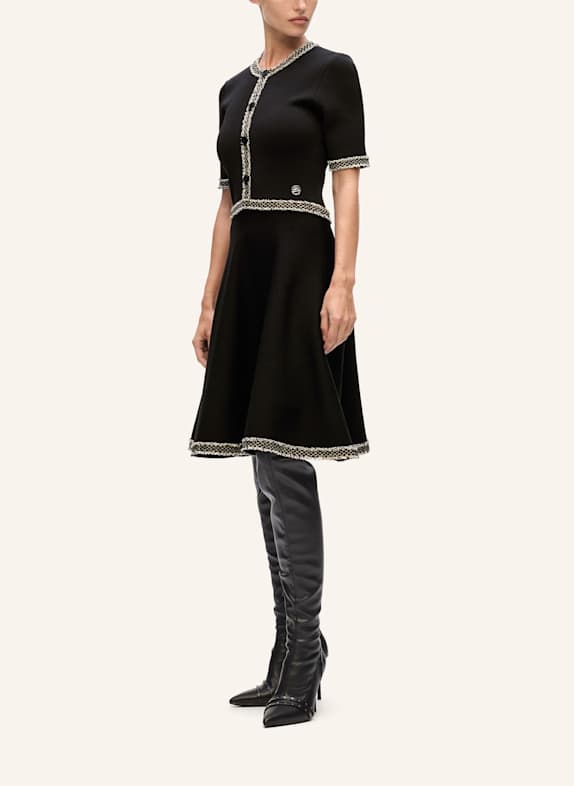 KARL LAGERFELD Kleid SCHWARZ
