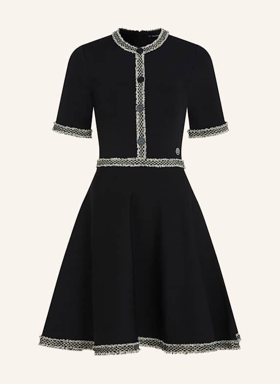 KARL LAGERFELD Kleid SCHWARZ