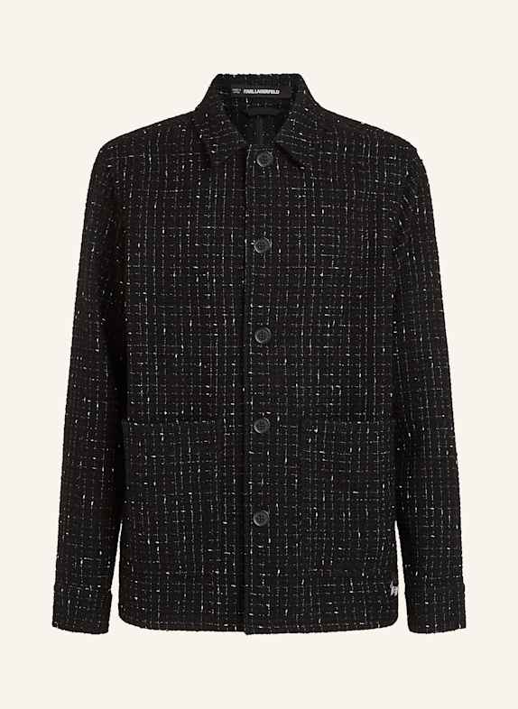 KARL LAGERFELD Hemd SCHWARZ