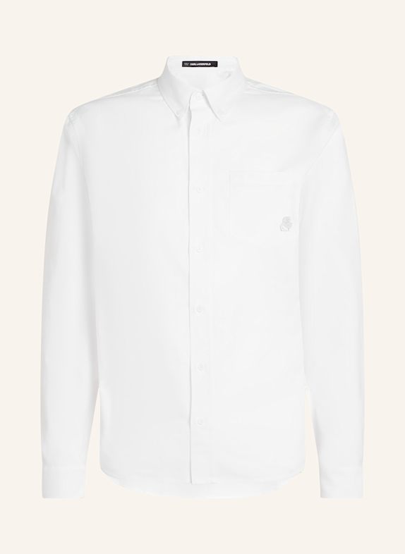 KARL LAGERFELD Hemd WEISS
