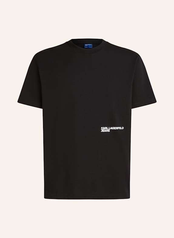 KARL LAGERFELD JEANS T-shirt SCHWARZ