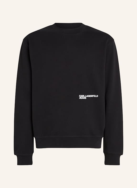 KARL LAGERFELD JEANS Sweatshirt SCHWARZ