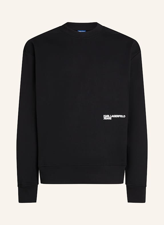 KARL LAGERFELD JEANS Sweatshirt SCHWARZ