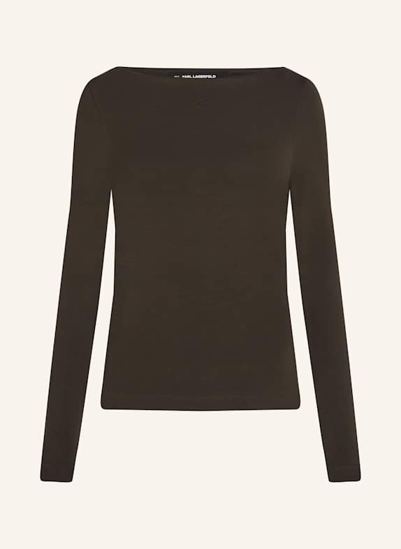 KARL LAGERFELD Top BRAUN