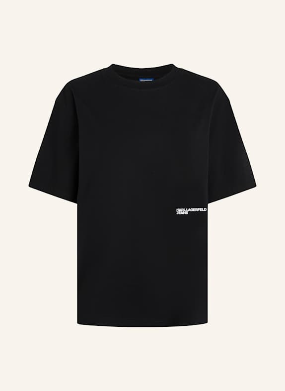 KARL LAGERFELD JEANS T-shirt SCHWARZ