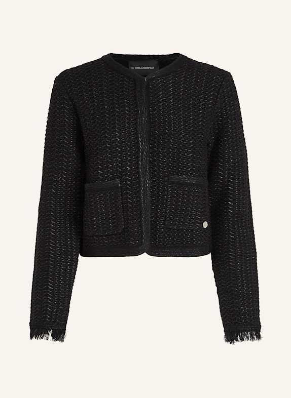 KARL LAGERFELD Top SCHWARZ