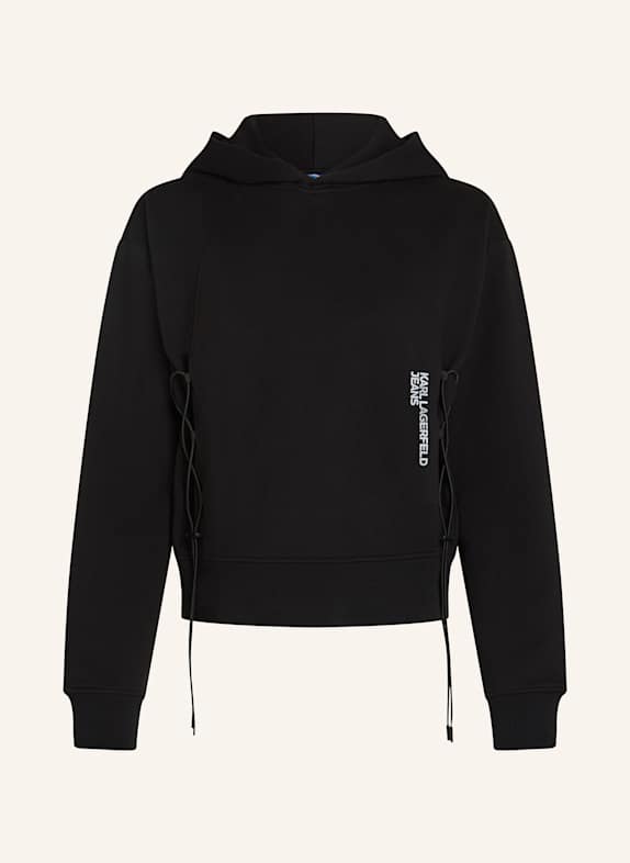 KARL LAGERFELD JEANS Hoodie SCHWARZ